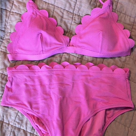 Bubblegum Pink Cupshe Bikini Set
